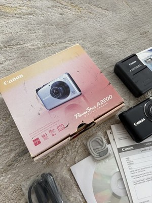 Canon PowerShot A2200-14.1 MP Digital Camera-Charger & Accessories