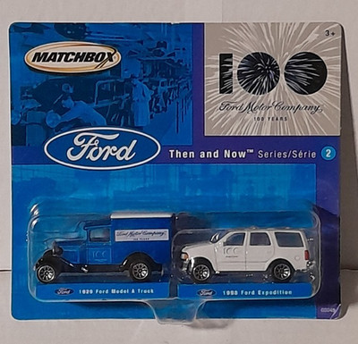 Matchbox Ford Motor Company 100 Years Then and Now Series 2 Set With Model A
