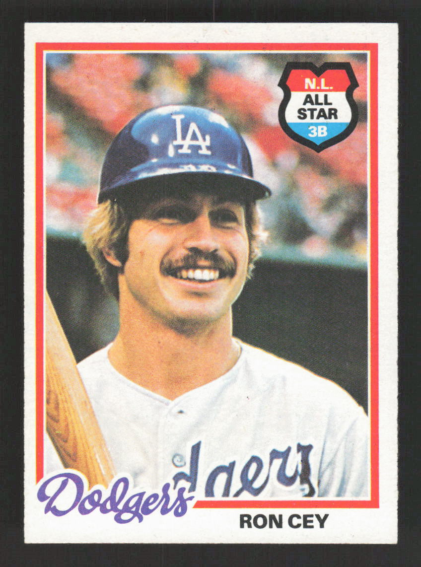 Ron Cey 1978 Topps #630 Los Angeles Dodgers Baseball Card NM