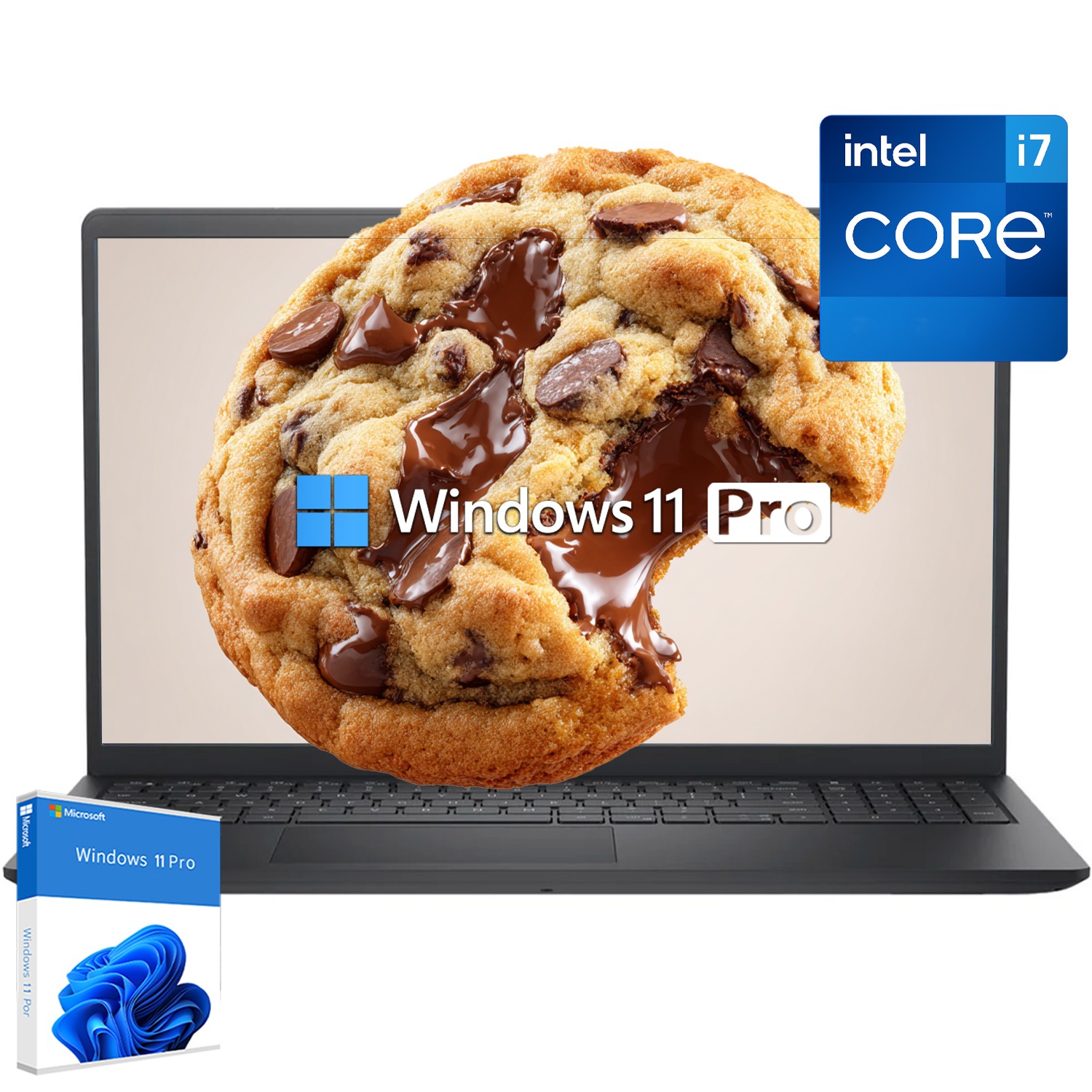 Dell 15.6" Touchscreen Laptop with 10-Core i7