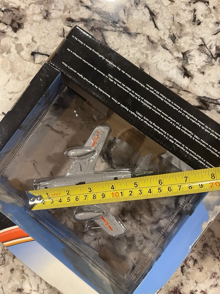 Matchbox Collectibles Mig-15 1:72 Diecast Fighter Jet B6950 Sealed Rare Camo  - Image 3 of 4