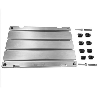BZBMGMO 12'' x 8'' x 0.8'' Aluminum T-Slot Plate Fixture Table