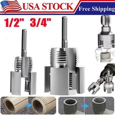 Integrated Internal  External Pipe Threading Tool For 1/2'' / 3/4'' Water Pipes