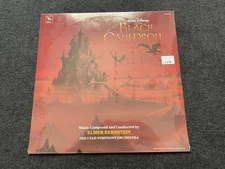 BLACK CAULDRON 1985 Sealed Soundtrack Elmer Bernstein VARESE SARABANDE LP