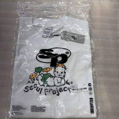 Seoul Projects Men s White medium T-Shirt Graphic New With Tags  (Retail: $68)