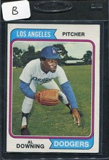 1974 Topps Al Downing #620 Dodgers Vg/ex (B)