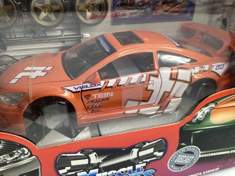 Muscle Machines Muscle Tuners 1/24-'03 本田雅阁(橙色)全新带盒 免运费 (G6) — 第 4/4 张图片