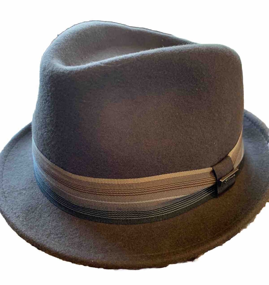 Biltmore President ダークブラウン ウールハット56㎝USA 1917 Biltmore Mens Fedora Hat Brown All Wool NWT Choose Your