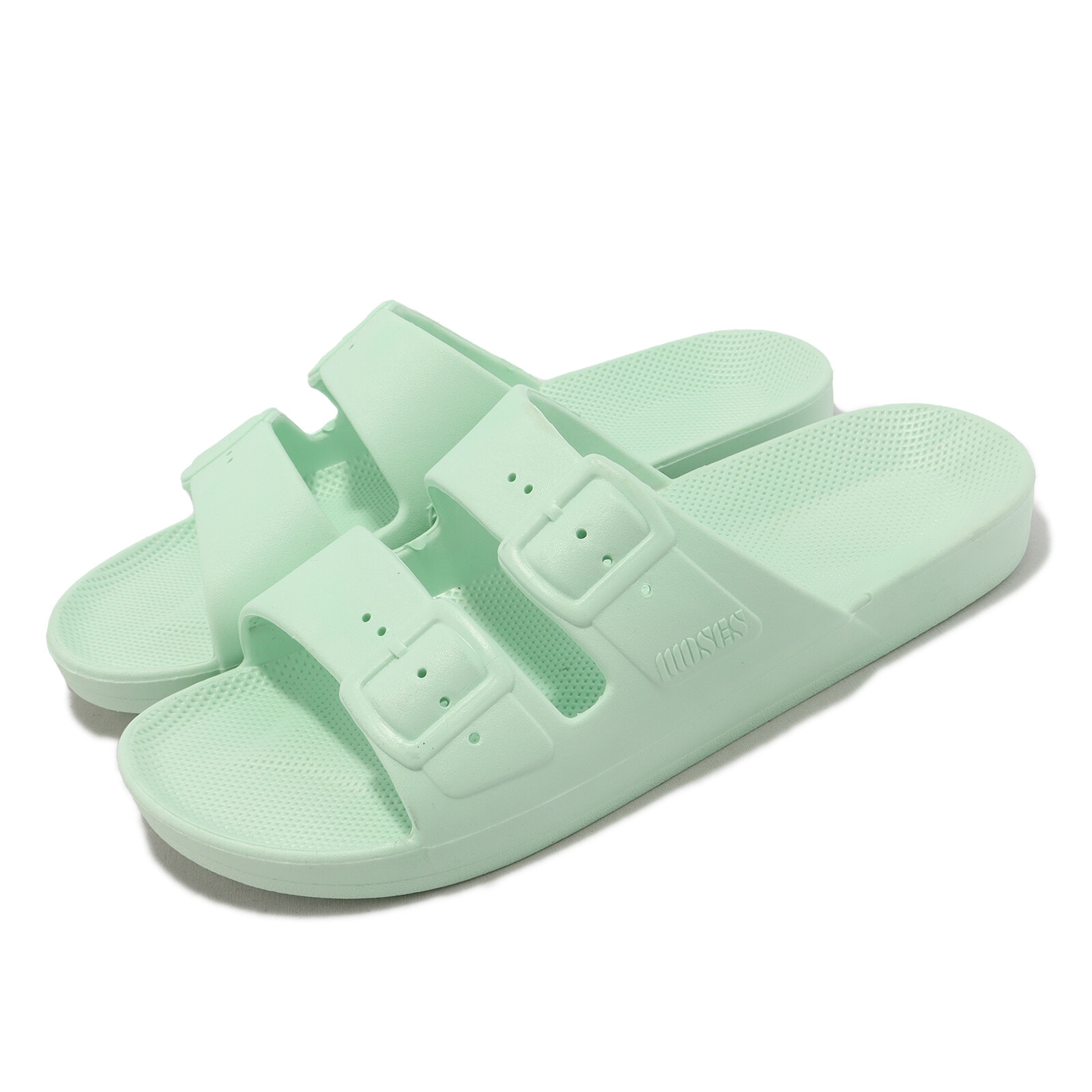 Freedom Moses Two Band Slide Mint Green Мужские сандалии унисекс Тапочки FMMINT 7890₽