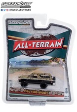 Greenlight All-Terrain Series 14 1996 Ford Bronco Matte Black & Camoflouge 1/64