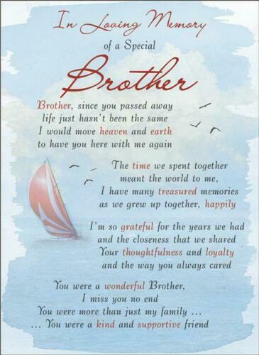 Memorial graveside card Mum Dad Sister remembrance plastic coated waterproof - Picture 3 of 35