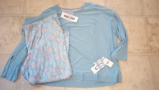 Muk Luks Dream Knit Pajamas/Loungewear Shirt/Pant Set Size 2X Super Soft Jogger