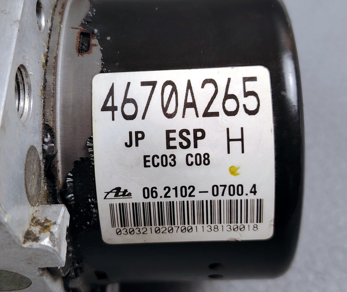 (未使用･未開封品)　Commemoration & Amnesia lok26k6 2007-2012 Mitsubishi Lancer CJ CX CY ABS Anti Lock Brake