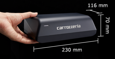 Pioneer Carrozzeria TS-WX010A Compact Powered Subwoofer Car Audio