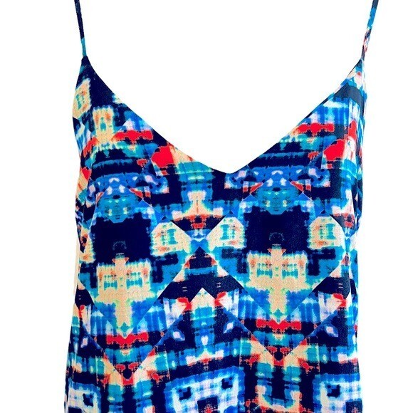 Boho Adjustable Straps Mini Lined Cris Cross Back… - image 5