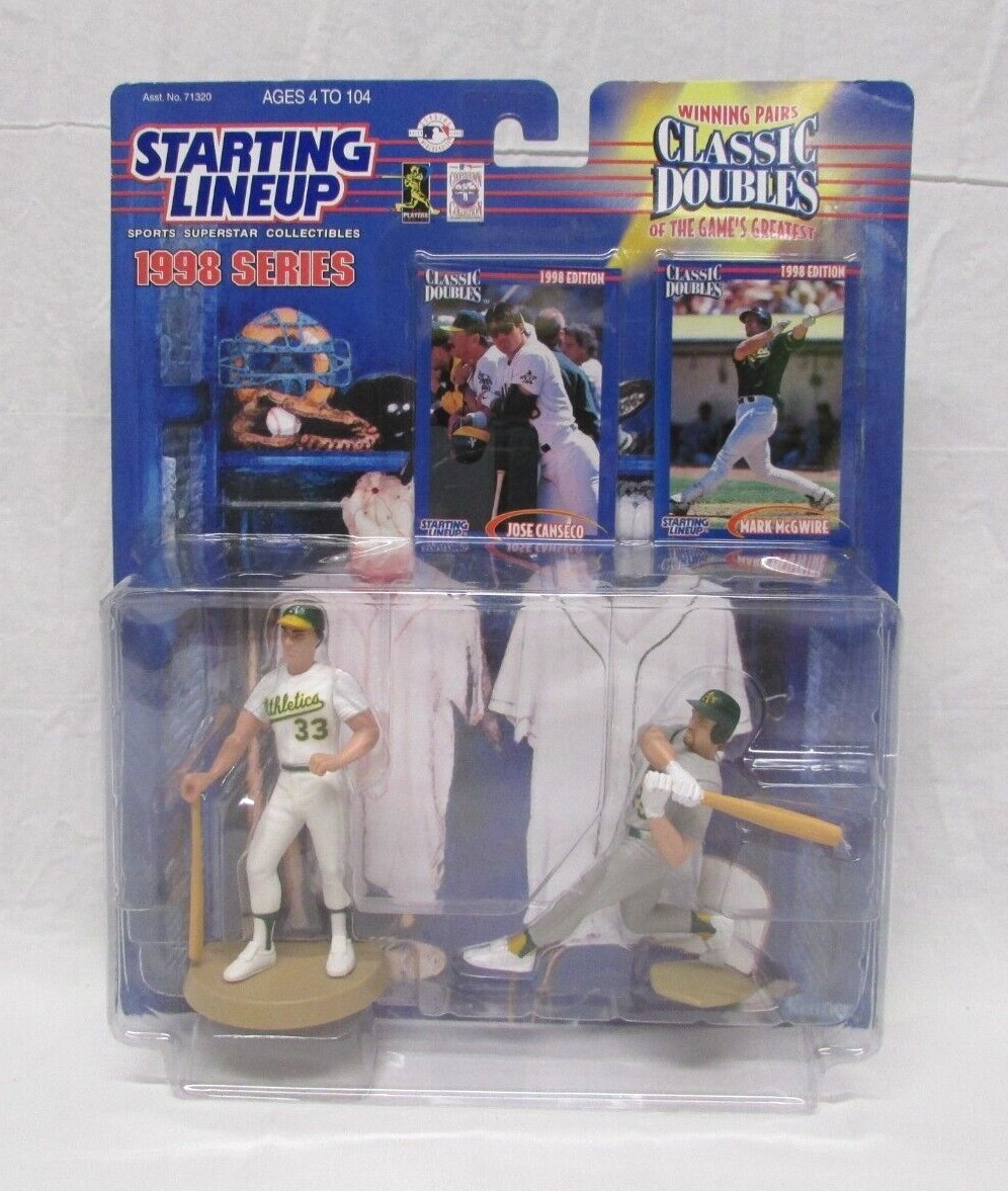 MLB Starting Lineup Classic Doubles Canseco & McGwire 4