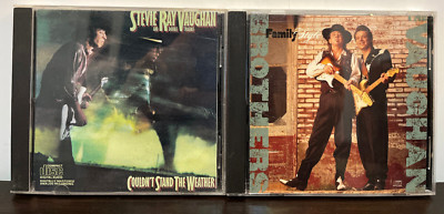 STEVIE RAY VAUGHAN - Family Style & Couldnt Stand - Compact Disc 2xCD - EX Cond.
