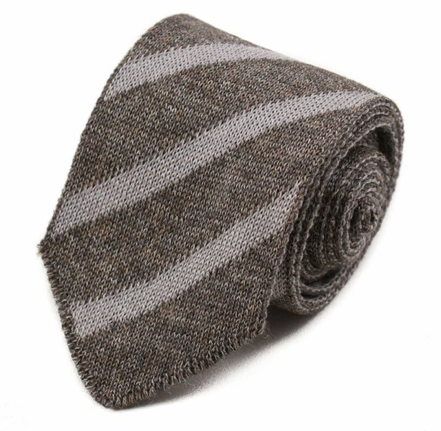 Lazos Epoint Marrón a Rayas para Hombres