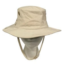 Tilley Endurables Hat Size 7 1/4 Cream Duck Fishing Outdoor Safari Hiking Boonie
