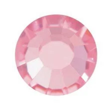 Preciosa Flat Backs Rose Silver Foiled Size SS12 (36 Pieces) 