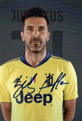 GIANLUIGI BUFFON Foto Juventus Turin AC Parma Calcio orig. sign.