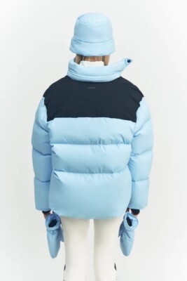 ZARA SKI COLLECTION ダウンジャケット 水色 ブルー ZARA SKI