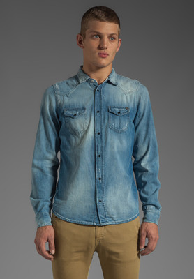 diesel sonora denim shirt