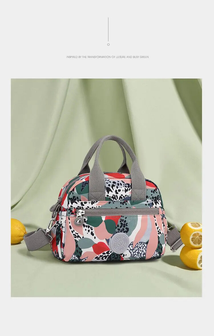 Denim Canvas One-Shoulder Messenger Bag for School or Handbag Use