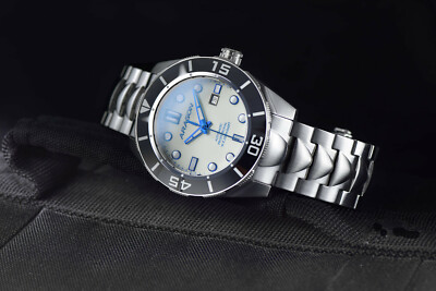 Aragon ‎– Aragon (2016 Reissue) NEW! ARAGON Tungston Bezel Swiss Auto Watch Sapphire Crystal Full