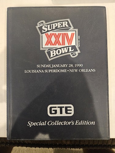 1990 Pro Set Super Bowl XXIV GTE Special Collectors Edition - 40 Card Set