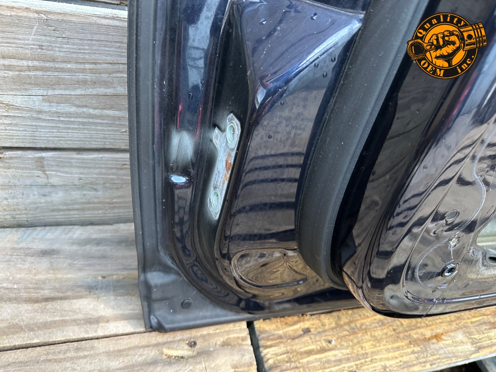 2003-2010 BENTLEY CONTINENTAL GT GTC FRONT RIGHT PASSENGER SIDE DOOR SHELL BLUE