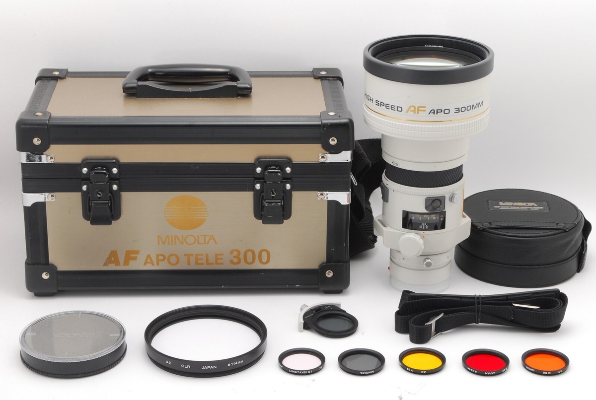 EX+++ Minolta High Speed AF APO Tele 300mm f2.8 For Sony EX+++ Minolta High Speed AF APO Tele 300mm f2.8 For Sony