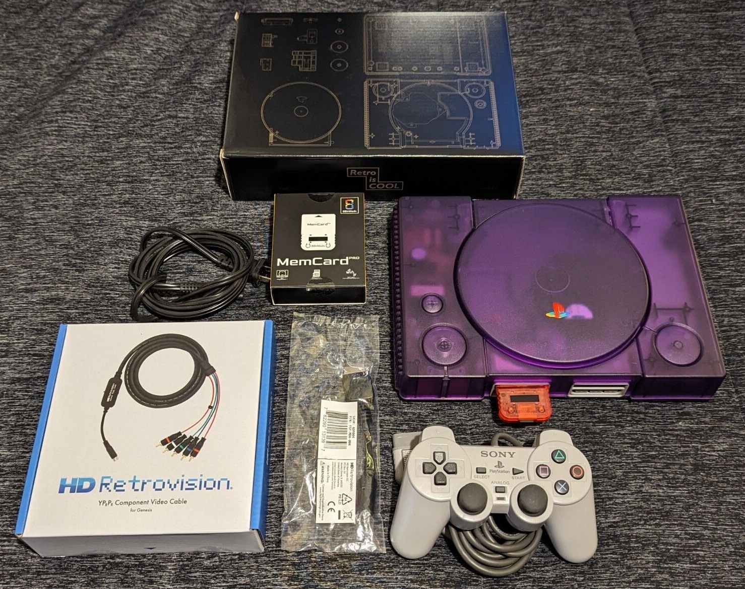 Playstation PS1 Recapped w/ xStation, 512GB SD Card, IGR, Memcard PRO, and more eBay
