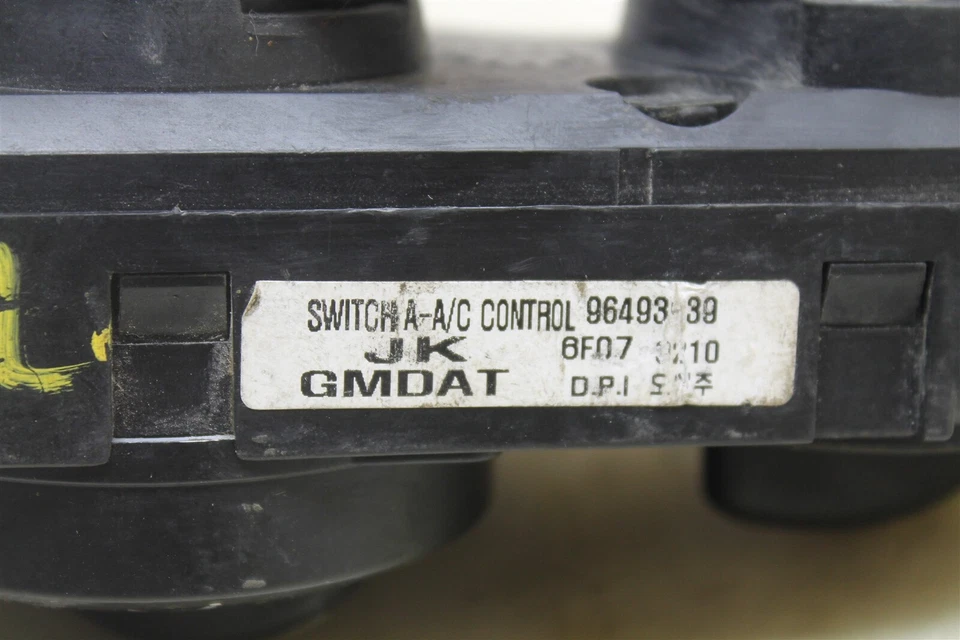 2004-2007 Chevrolet Optra AC Heat Climate Control OEM 96493939 Module 443 1B9-B6 - Image 3 of 4