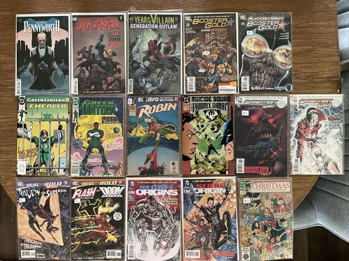 PENNYWORTH RIP, DCEASED #1, RED HOOD OUTLAW BATMAN Lot of 16 Vintage DC Comics