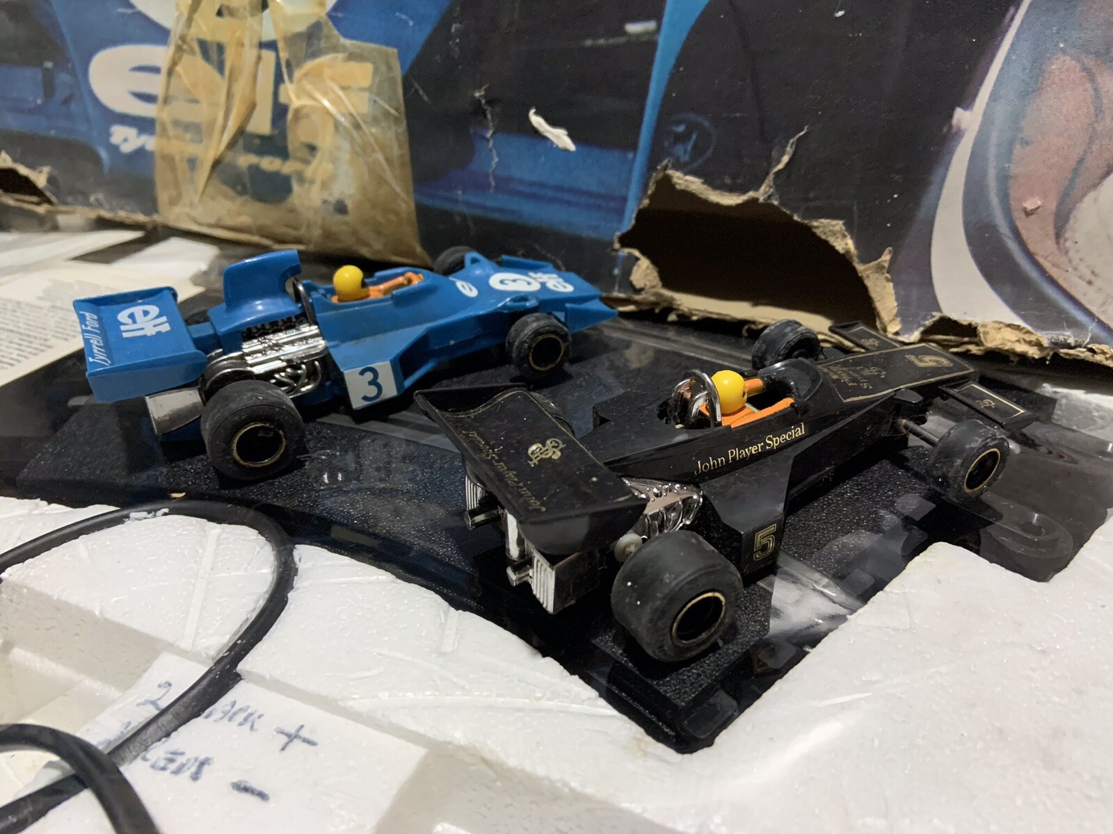 Vintage Boxed Scalextric 400 C587 Electric Model Racing Slot Car Set eBay