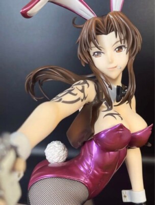 B-STYLE BLACK LAGOON Revy Bunny Ver Figure Pink Limited Color 1/4