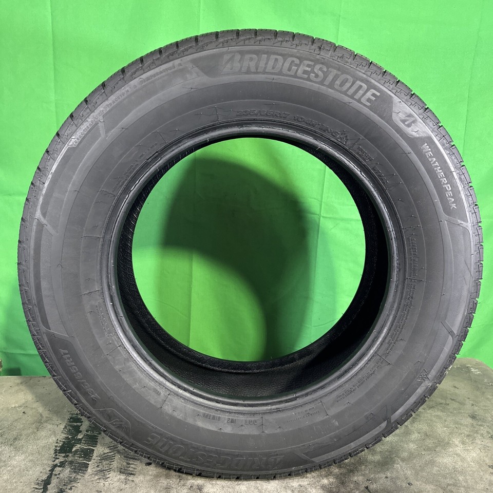 Single,Used-235/65R17 Bridgestone Weather Peak 104H 8/32 DOT 1124 | eBay