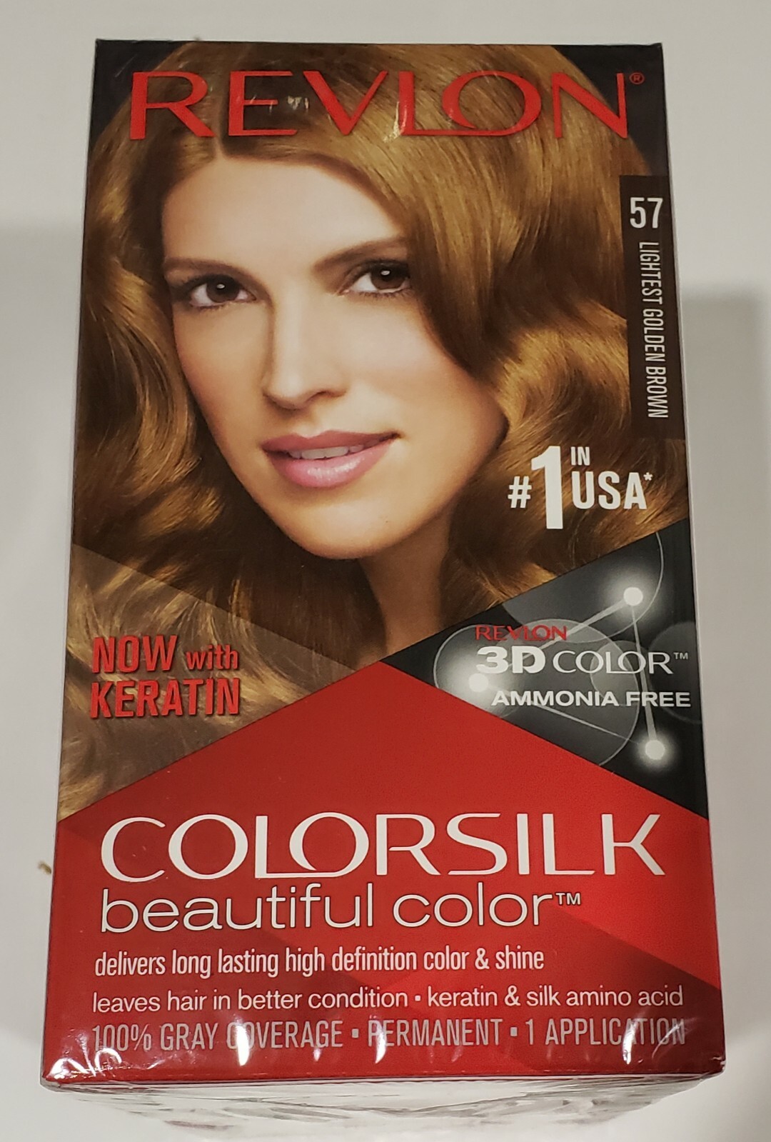Silk Beautiful Color Hair Color 57 Lightest Golden Brown