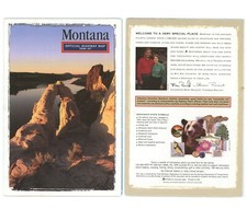 Vintage 1996-7 Montana Official Road Map &ndash; MT Dept. of Highways