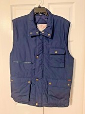 NOMAD MENS VEST BLUE LARGE