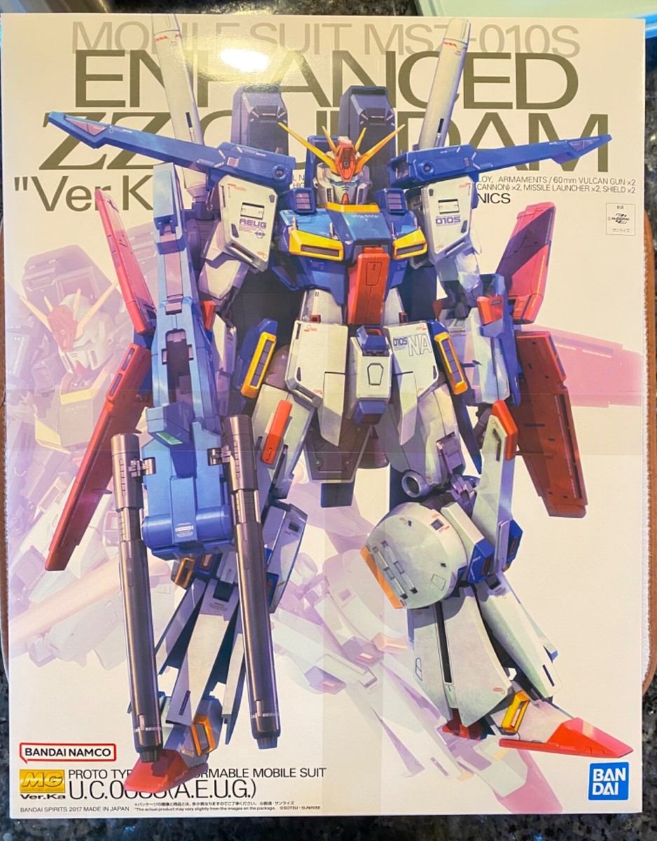 P-Bandai MG 1/100 Enhanced ZZ Gundam Ver.Ka | eBay