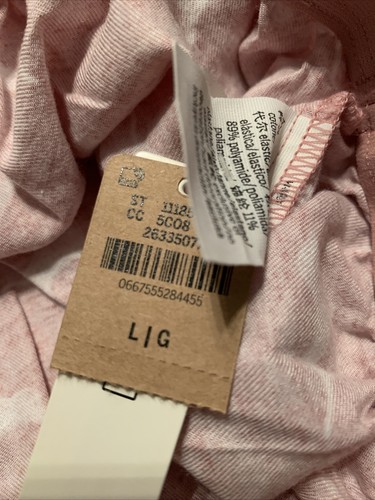 Victoria's Secret Pink Flannel Sleep Short Boxy Color Pink/Logo NWT - Picture 4 of 6