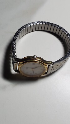 90s Women's Wrist Watch Seiko/Vintage watch Quartz Gold steel