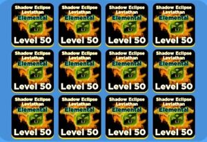 Hot Shadow Eclipse Leviathan Elemental Pet Level 50 Roblox