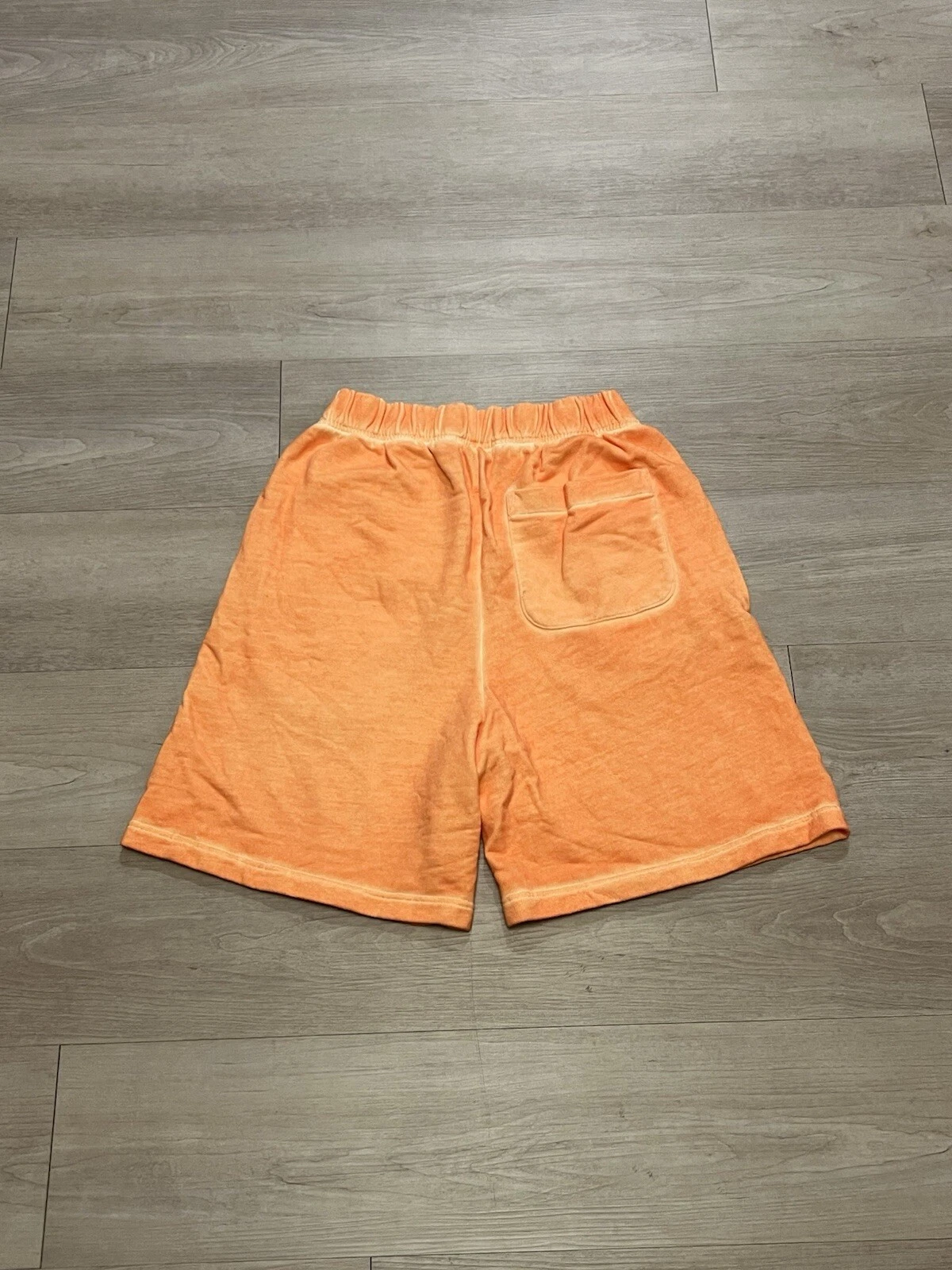 Bermuda Marcelo Burlon Sunset Peach pull on tempera incrociato logo tasche