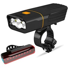 1000 lumen rechargeable bike light