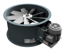 34" Dia Tube Axial Fan - 5Hp - 1Ph - 16,000 CFM - Free Shipping