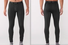 REI Co-Op Base Layer Bottoms Pants Mens Black Year Round Hiking Black XXL 2X