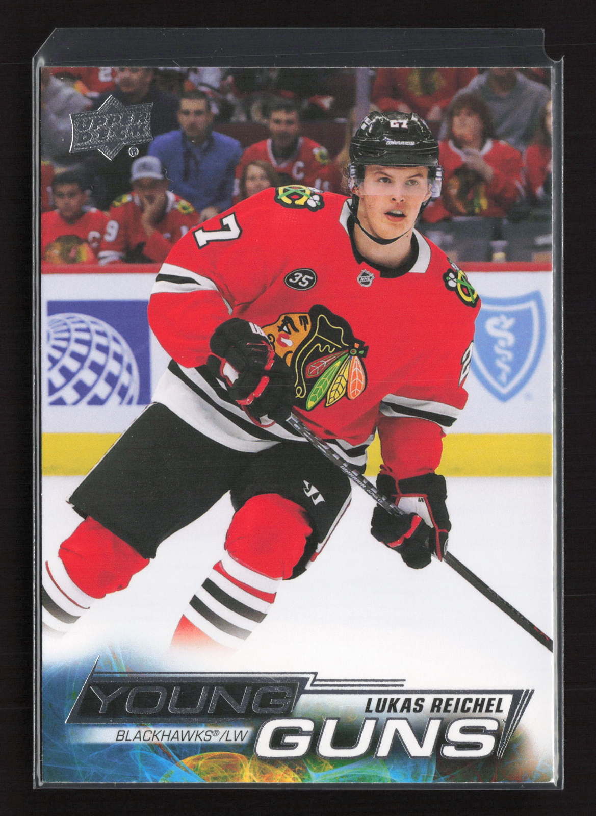 2022-23 Upper Deck: French #235 Lukas Reichel Young Guns French SP